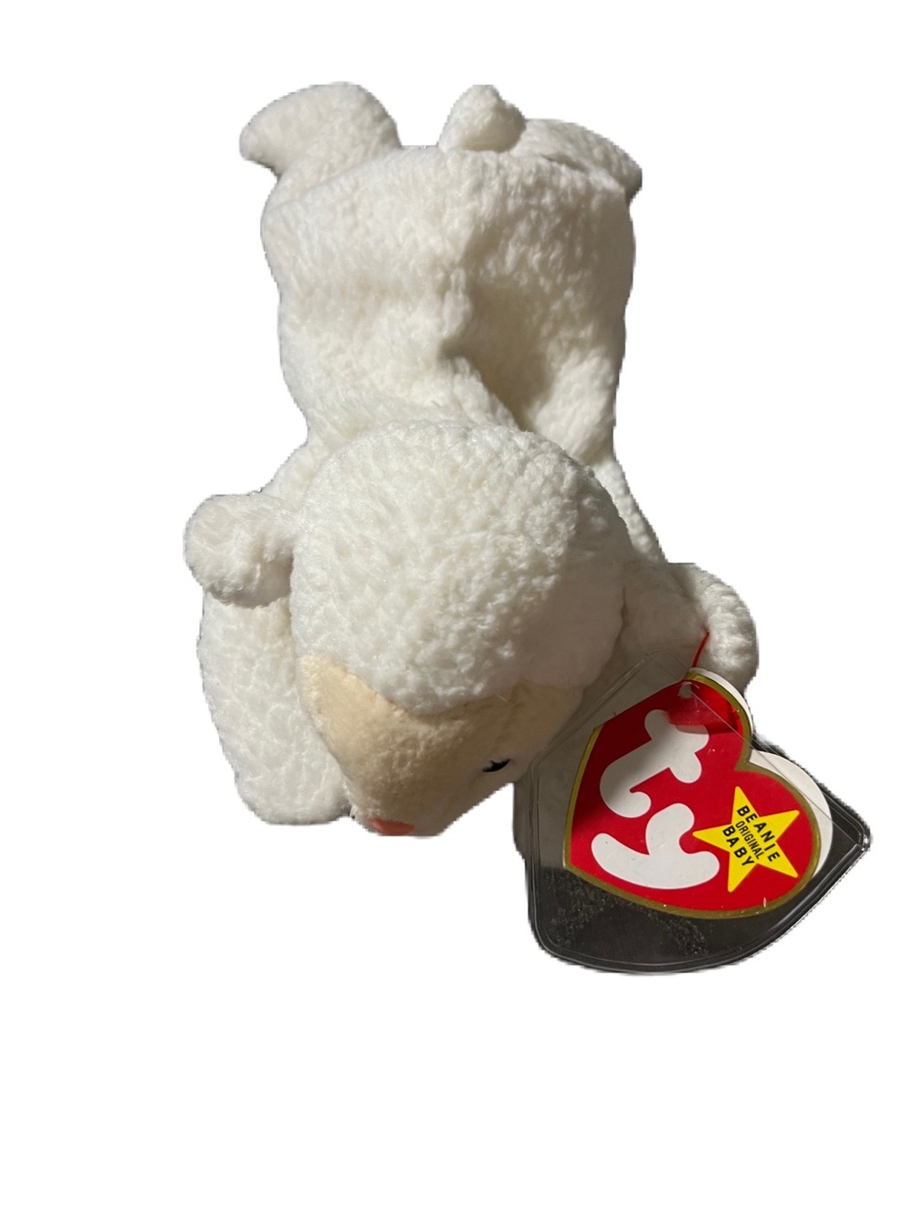 Ty Beanie Baby - Fleece the Lamb - 1996 Rare & Retired, PVC Pellets - Picture 2 of 11